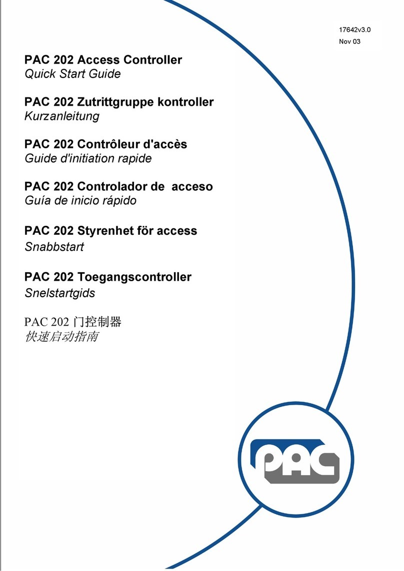 PAC 202 quick start guide