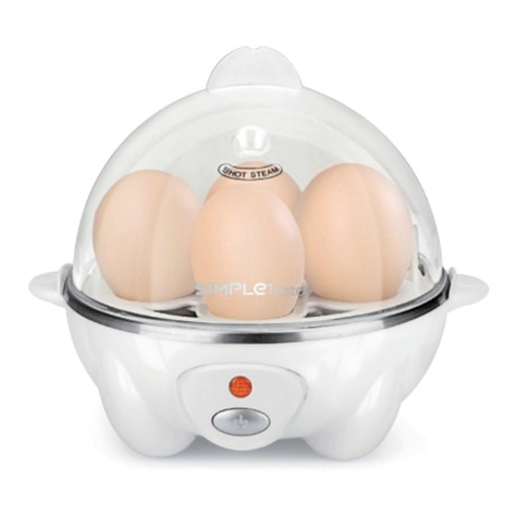 simple taste Egg Cooker instruction manual