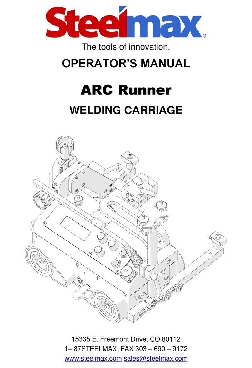 SteelMax ARC Runner Operator's manual SteelMax ARC Runner Operator's manual