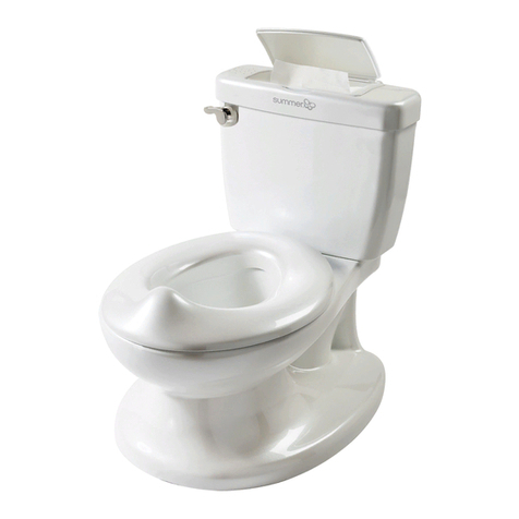 Summer My Size Potty 11520A instruction manual