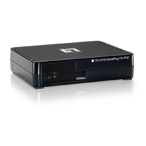 LevelOne PLI-3110 Quick installation guide