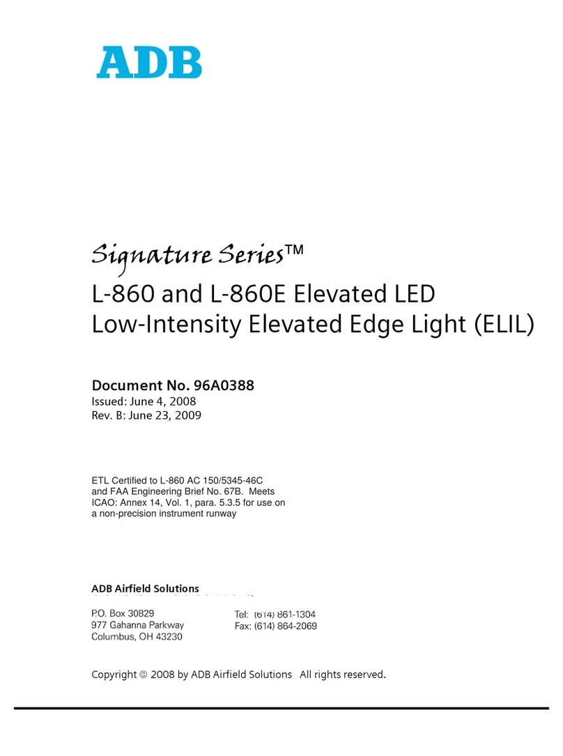 ADB L-860 User manual