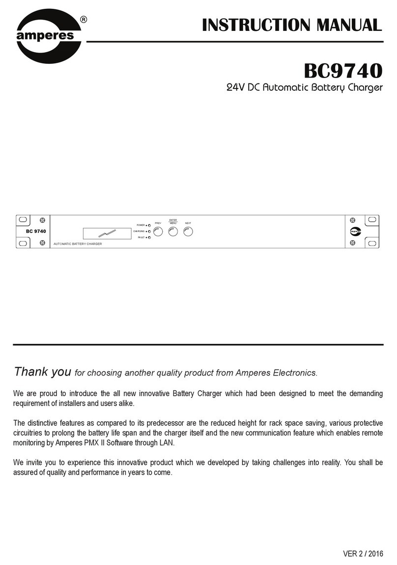 Amperes BC9740 instruction manual