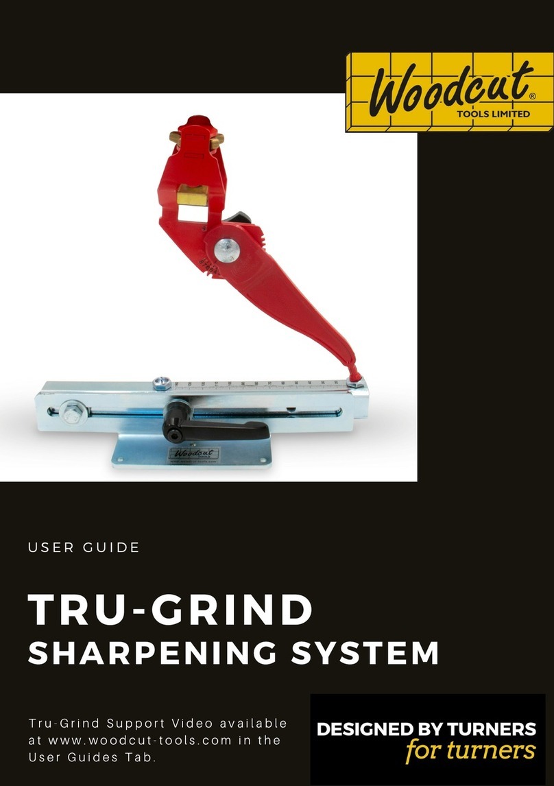 Woodcut Tools TRU-GRIND user guide