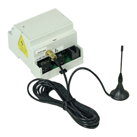 tousek GSM 420-RS 868 Connection and installation manual