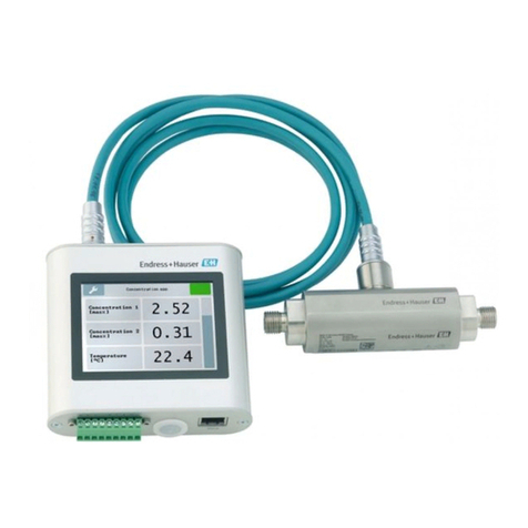 Endress+Hauser Teqwave F operating instructions