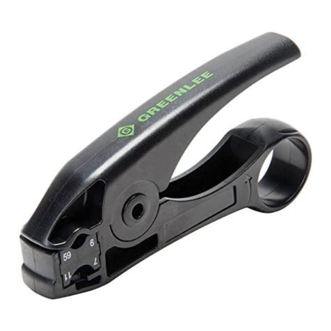Greenlee 45591 instruction manual