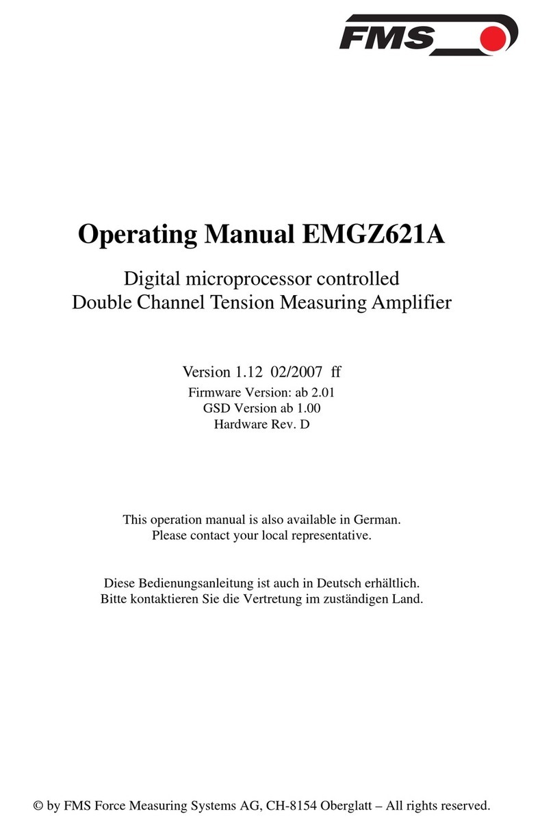 FMS EMGZ621A operating manual