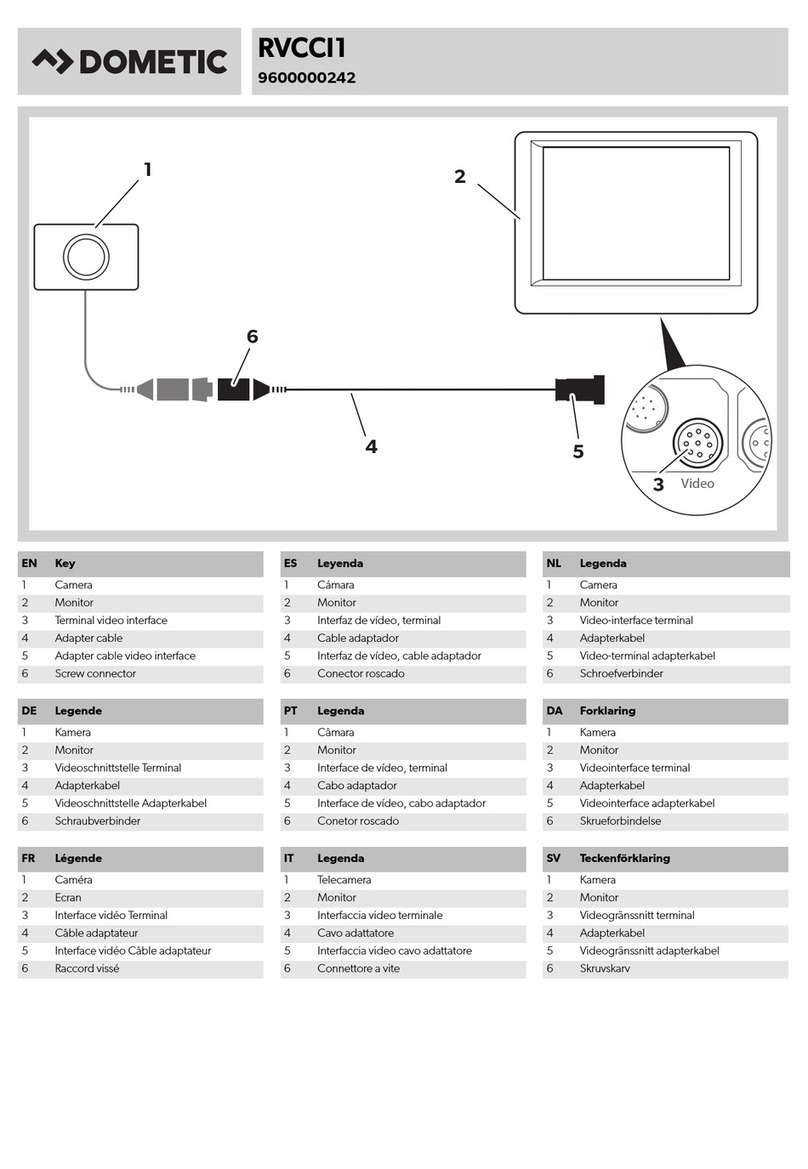 Dometic RVCCI1 User manual