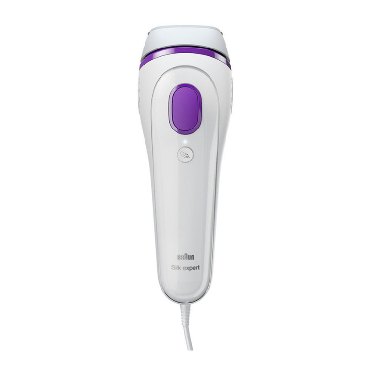 Braun Gillette Venus Silk Expert 3 User manual