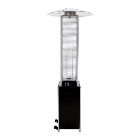 Sunred Flame Torch Black User manual