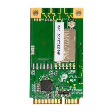 MTX M2M miniPCIe-CEFIRO Series user manual