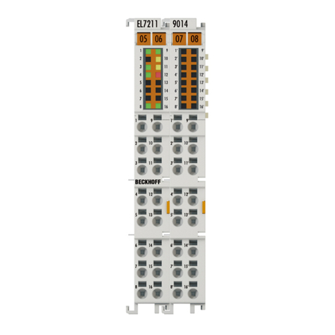 Beckhoff EL72 1-901 Series User manual