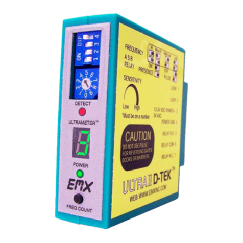 EMX Ultra II D-TEK quick start guide