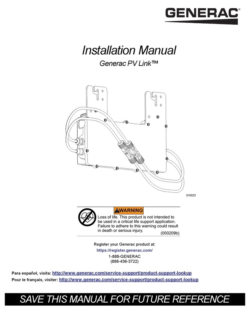 Generac Power Systems S2502 User manual