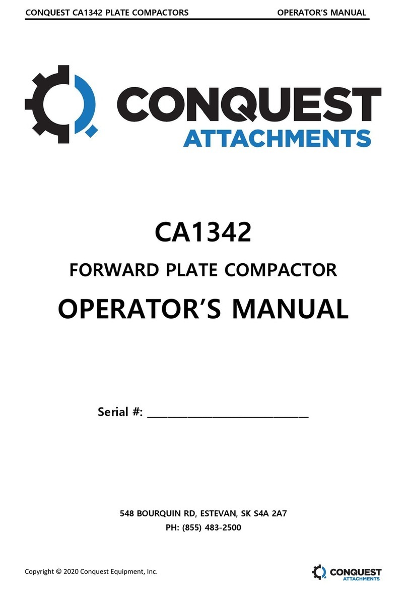 CONQUEST CA1342 Operator's manual