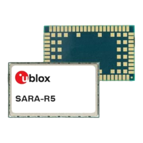 Ublox SARA-R5 Series System integration manual