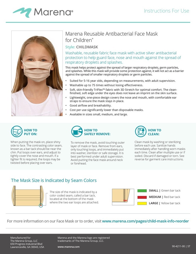 Marena CHILDMASK Instructions for use