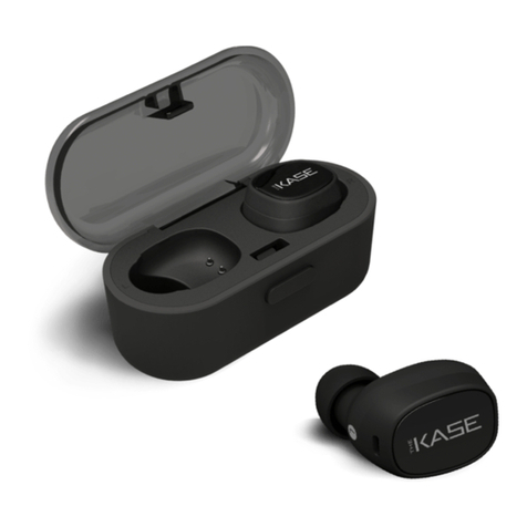 Kase UNIK SOUND-TWS-L user guide