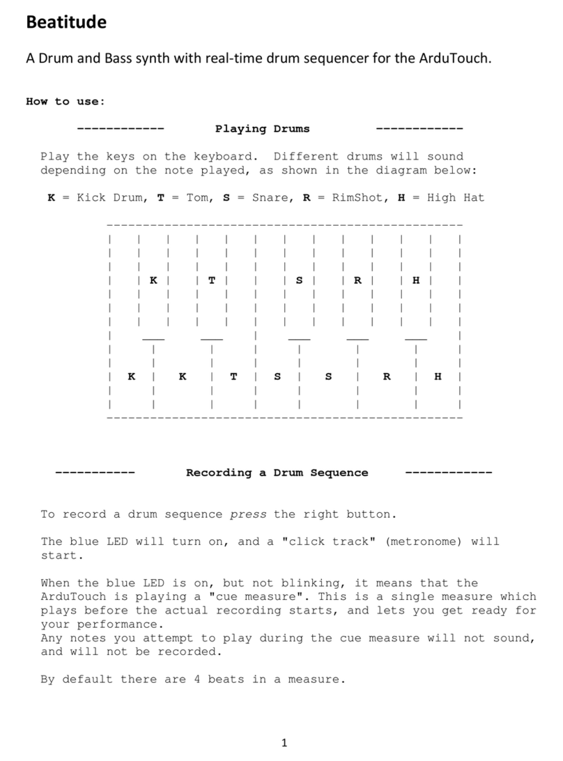 CORNFIELD ELECTRONICS Beatitude manual