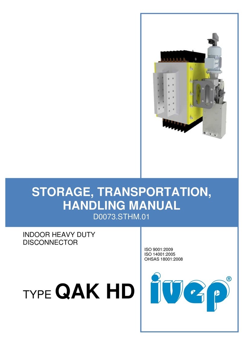 Ivep QAK HD Storage, Transportation, Handling Manual