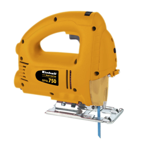 EINHELL BPSL 750 User manual