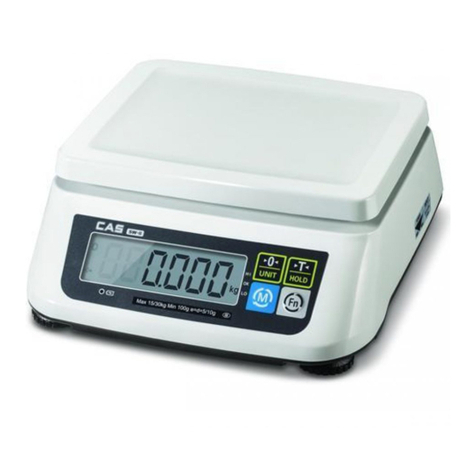 CAS SW II Series User manual