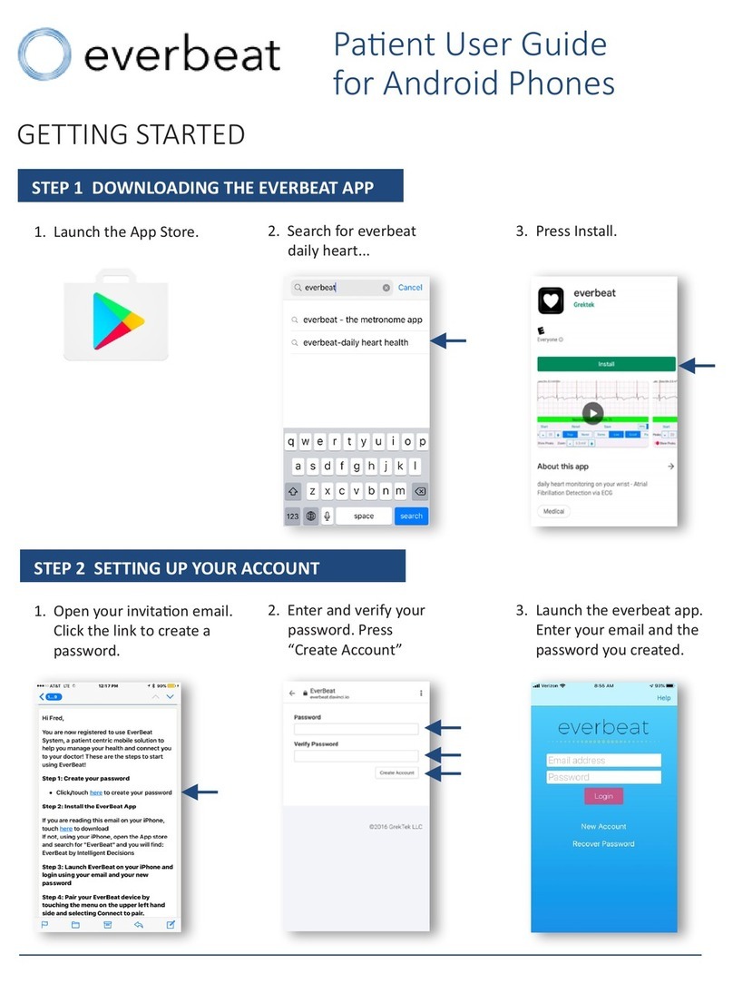 Grektek everbeat Patient User Guide
