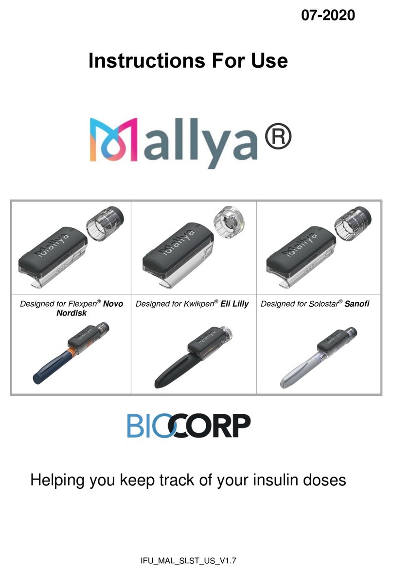 BIOCORP Mallya User manual