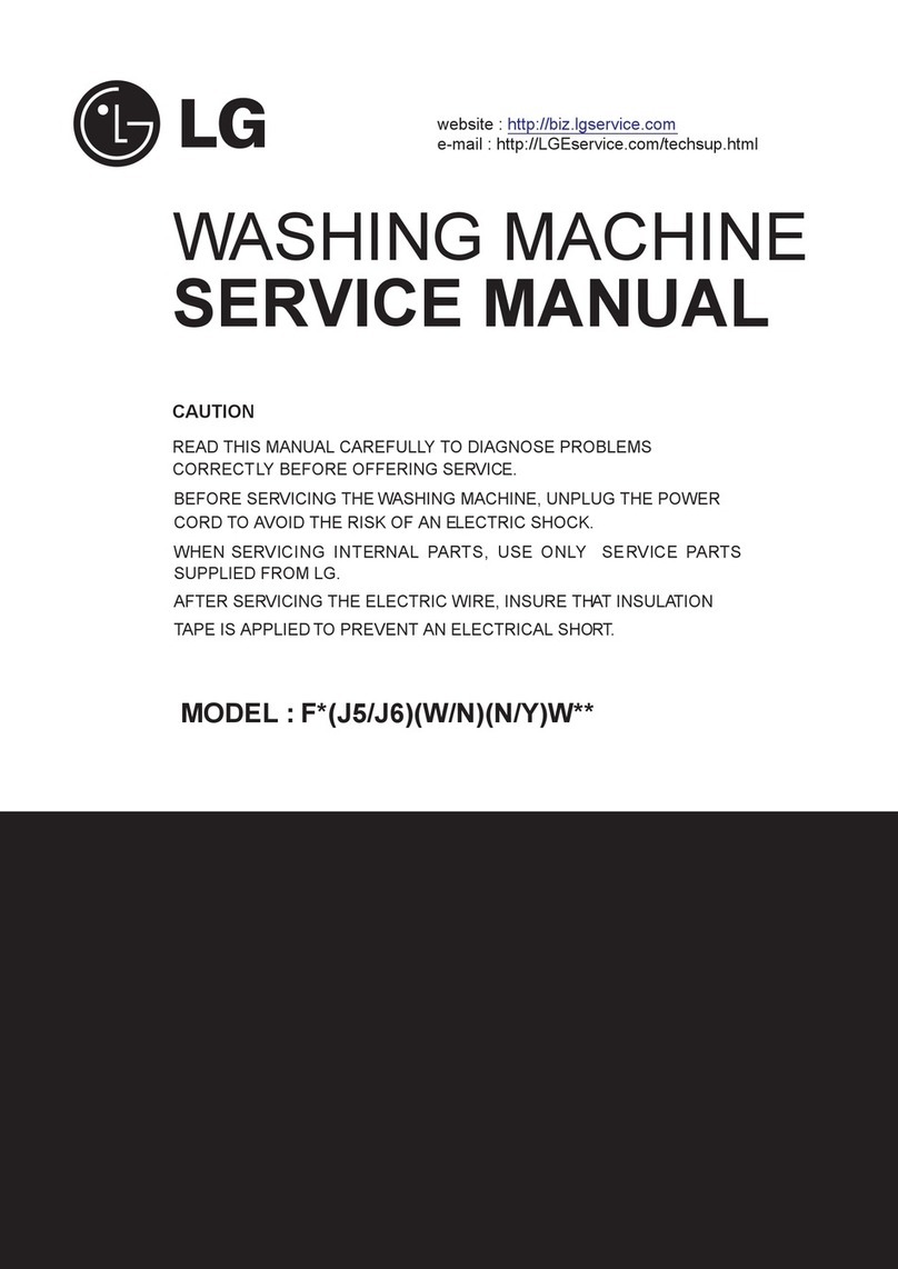 LG F J5WNW Series User manual