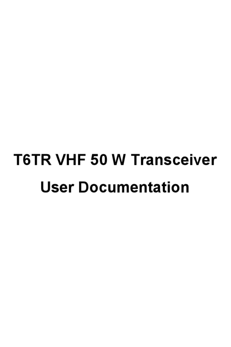 Park Air Systems T6TR User documentation