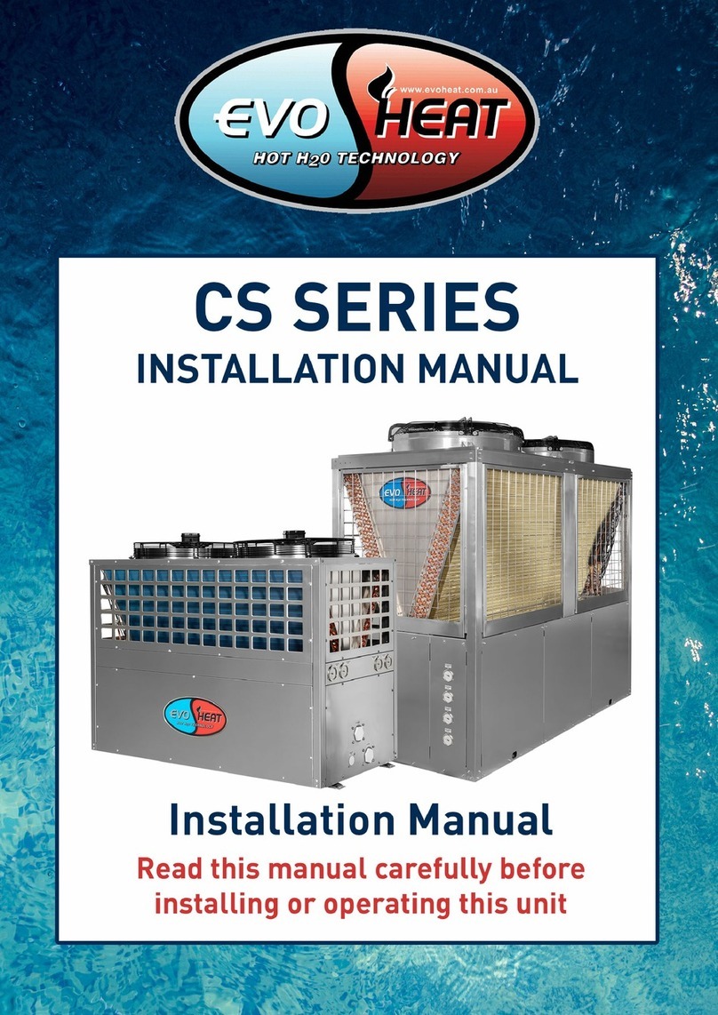 evoheat CS Series installation manual