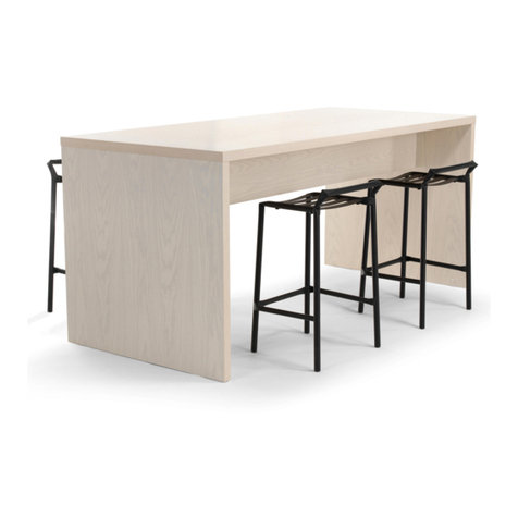 Horreds Nomono conference table Assembly instruction