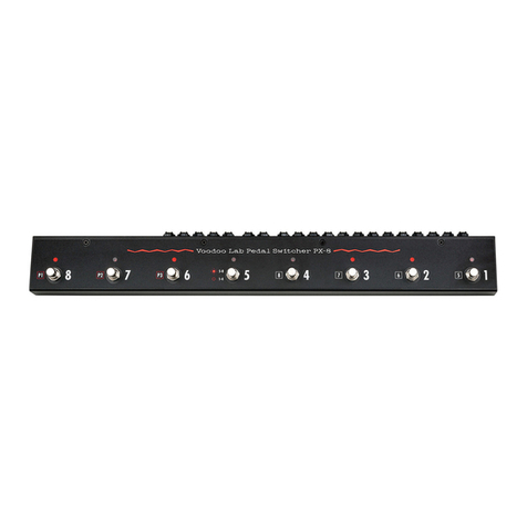 Voodoo Lab PX-8 User manual