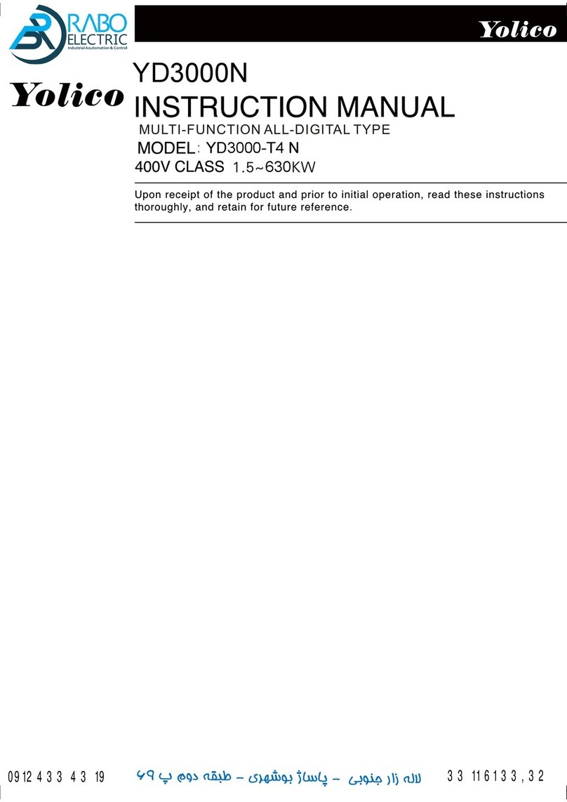 Yolico YD3000N Series instruction manual