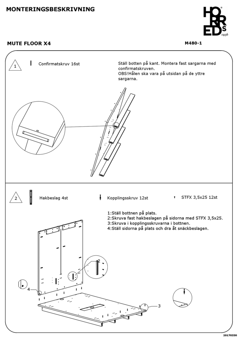 Horreds MUTE FLOOR X4 User manual