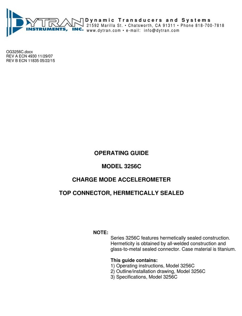 Dytran Instruments 3256C operating guide