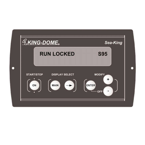 King Controls King-Dome Sea-King troubleshooting guide King Controls King-Dome Sea-King troubleshooting guide