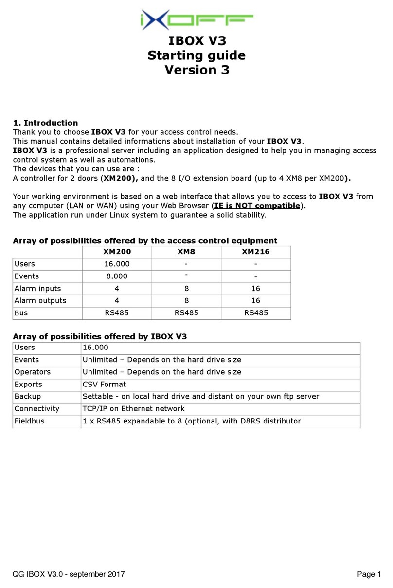 IXOFF IBOX V3 Starting guide