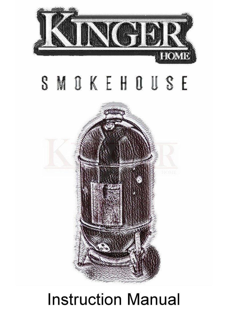 Kinger Home SMOKEHOUSE instruction manual