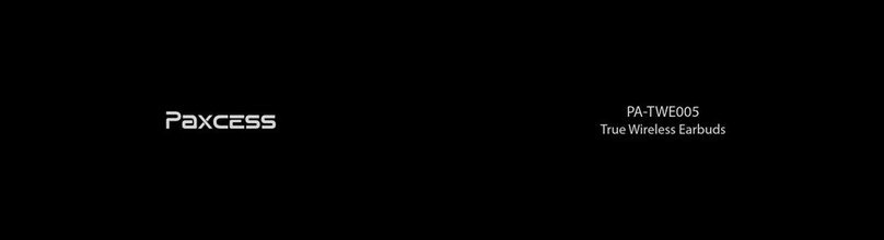 Paxcess PA-TWE005 user manual