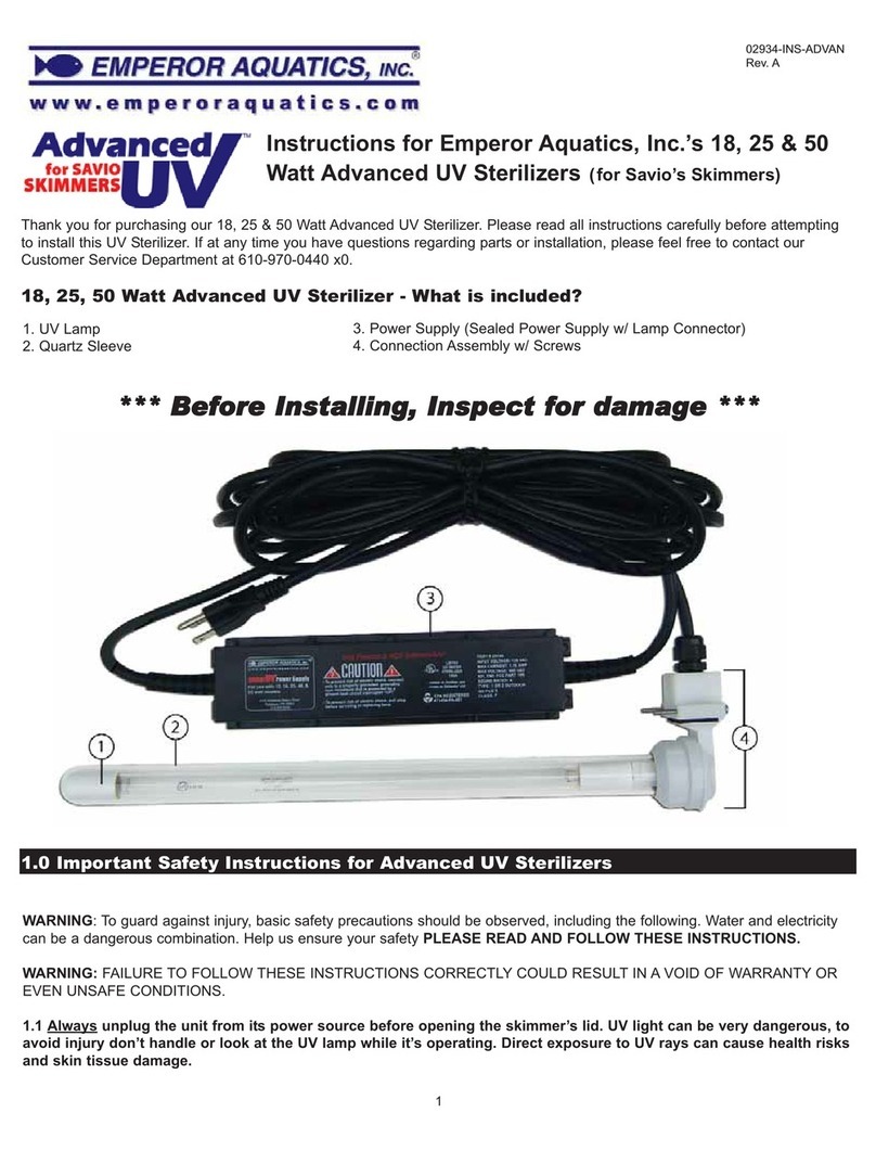 Emperor Aquatics 02818 instructions