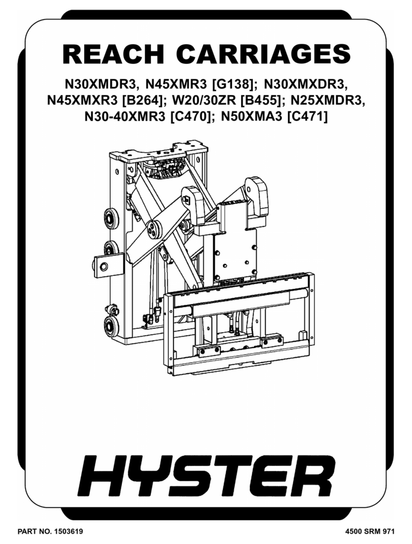 Hyster Narrow Aisle N30XMDR3 Operating instructions