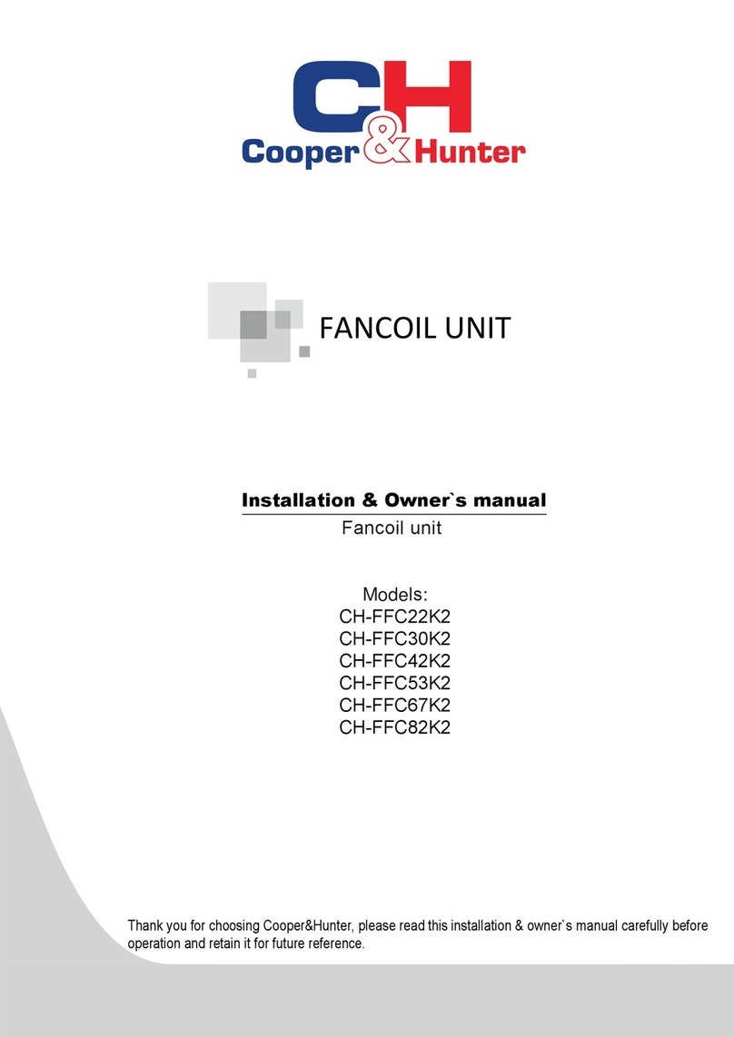 Cooper & Hunter CH-FFC22K2 Operating instructions