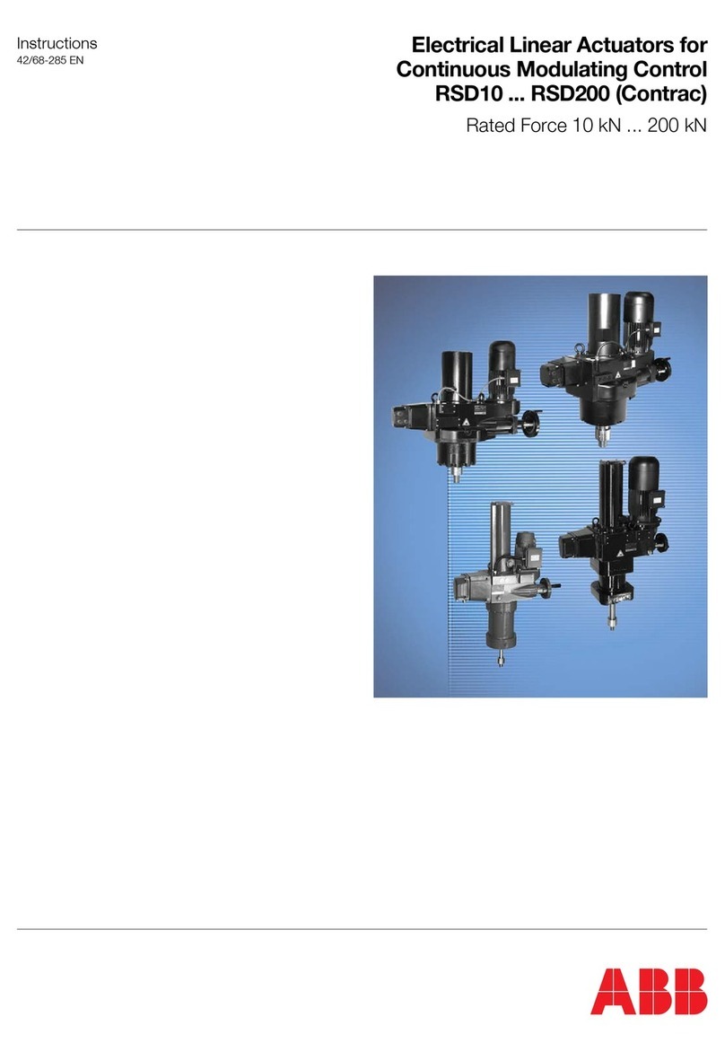 ABB Contrac RSD Series instructions