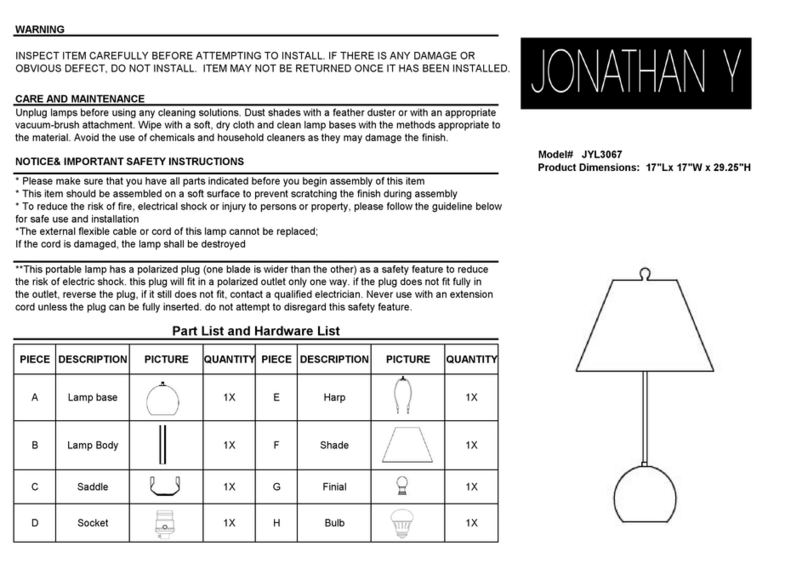 JONATHAN Y JYL3067 manual