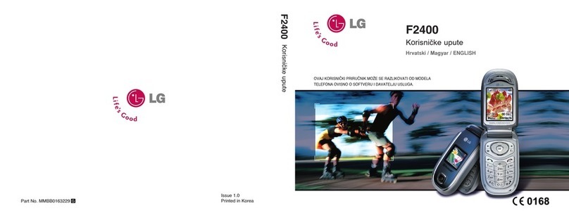 LG F2400 User manual
