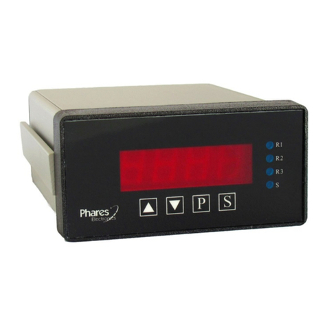 Phares Electric T6 Tachometer user manual