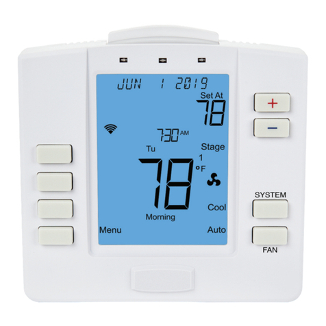 PNM Wi-Fi Web-Programmable Thermostat user manual