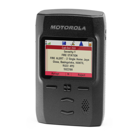 Motorola solutions ADVISOR TPG2200 TETRA user guide